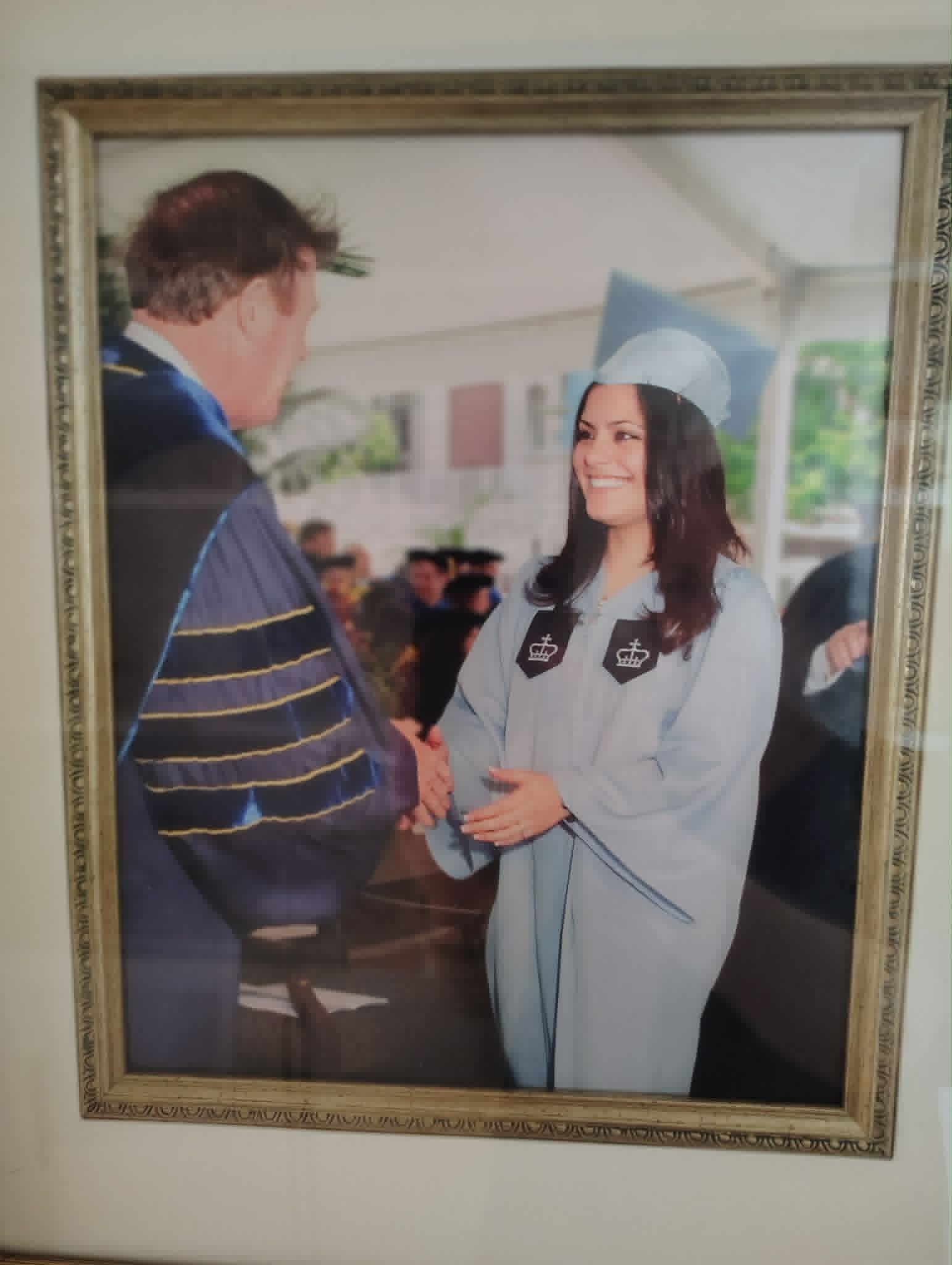 Memorial wall photo