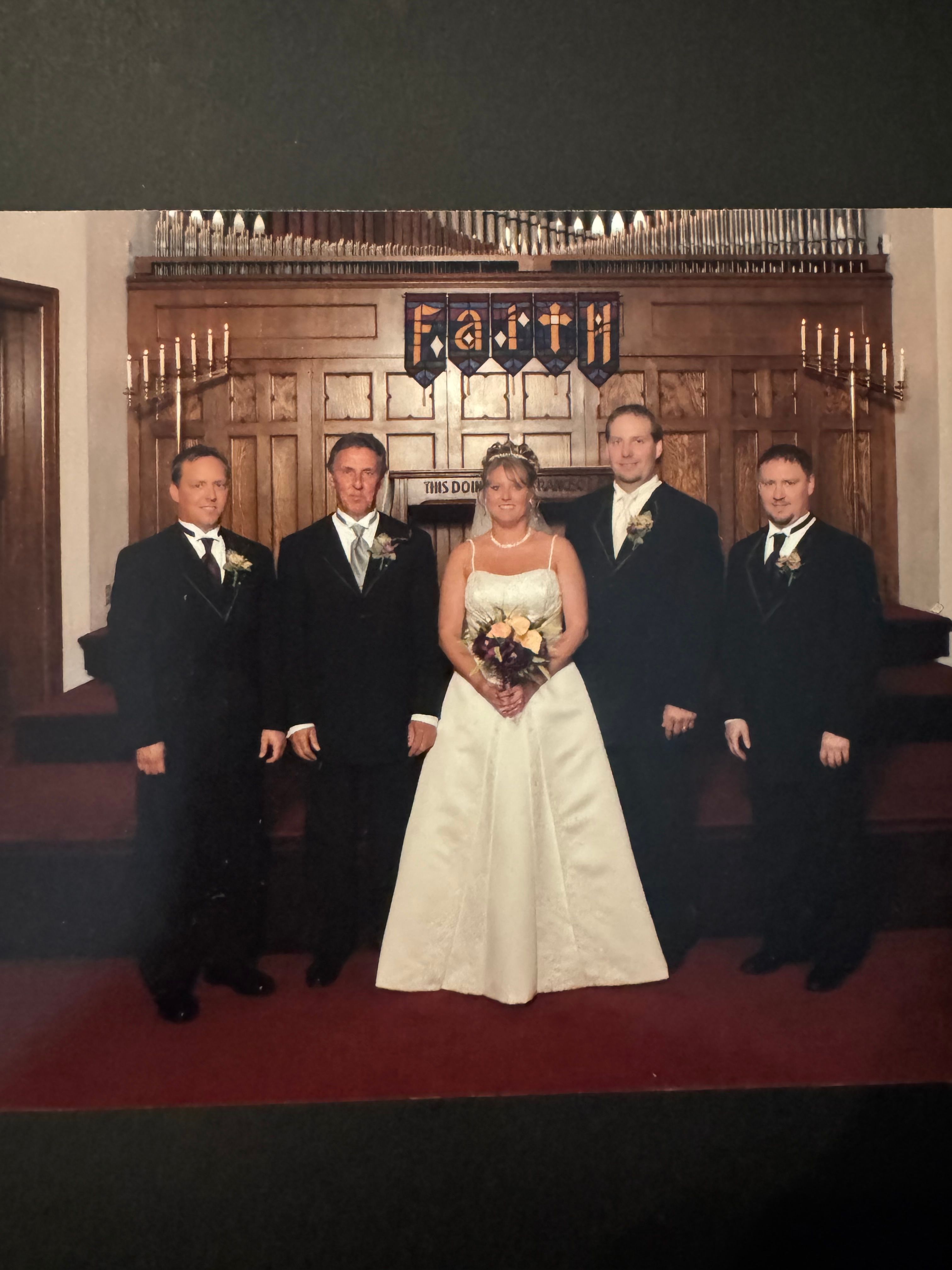 Memorial wall photo