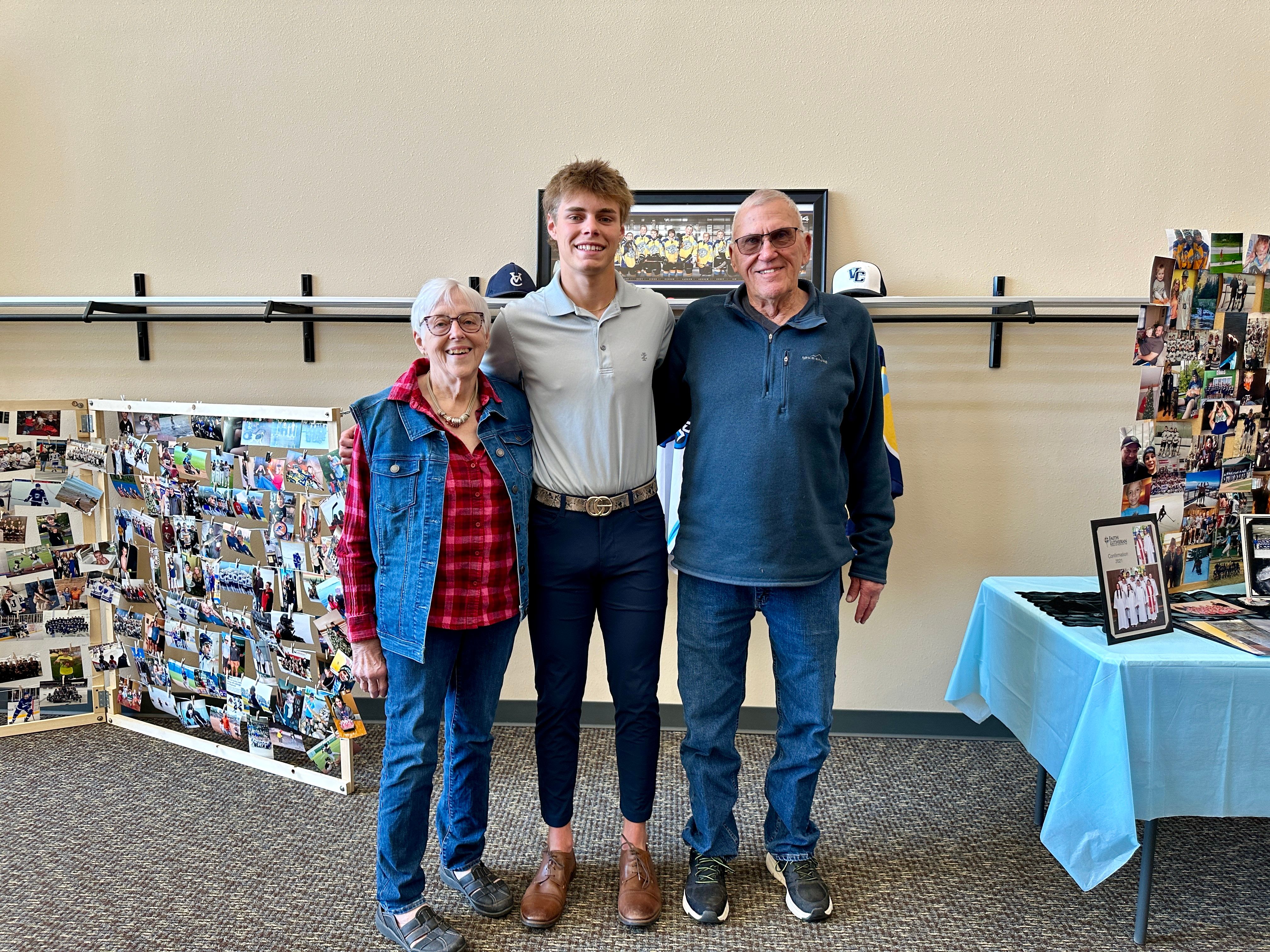 Memorial wall photo