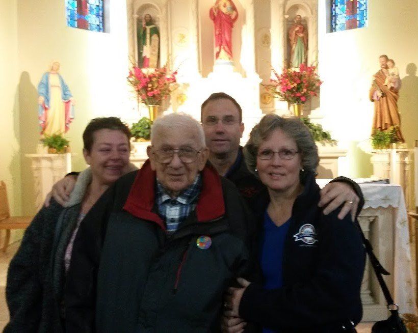 Memorial wall photo