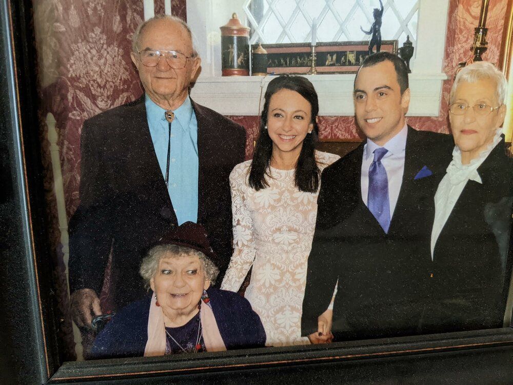 Memorial wall photo