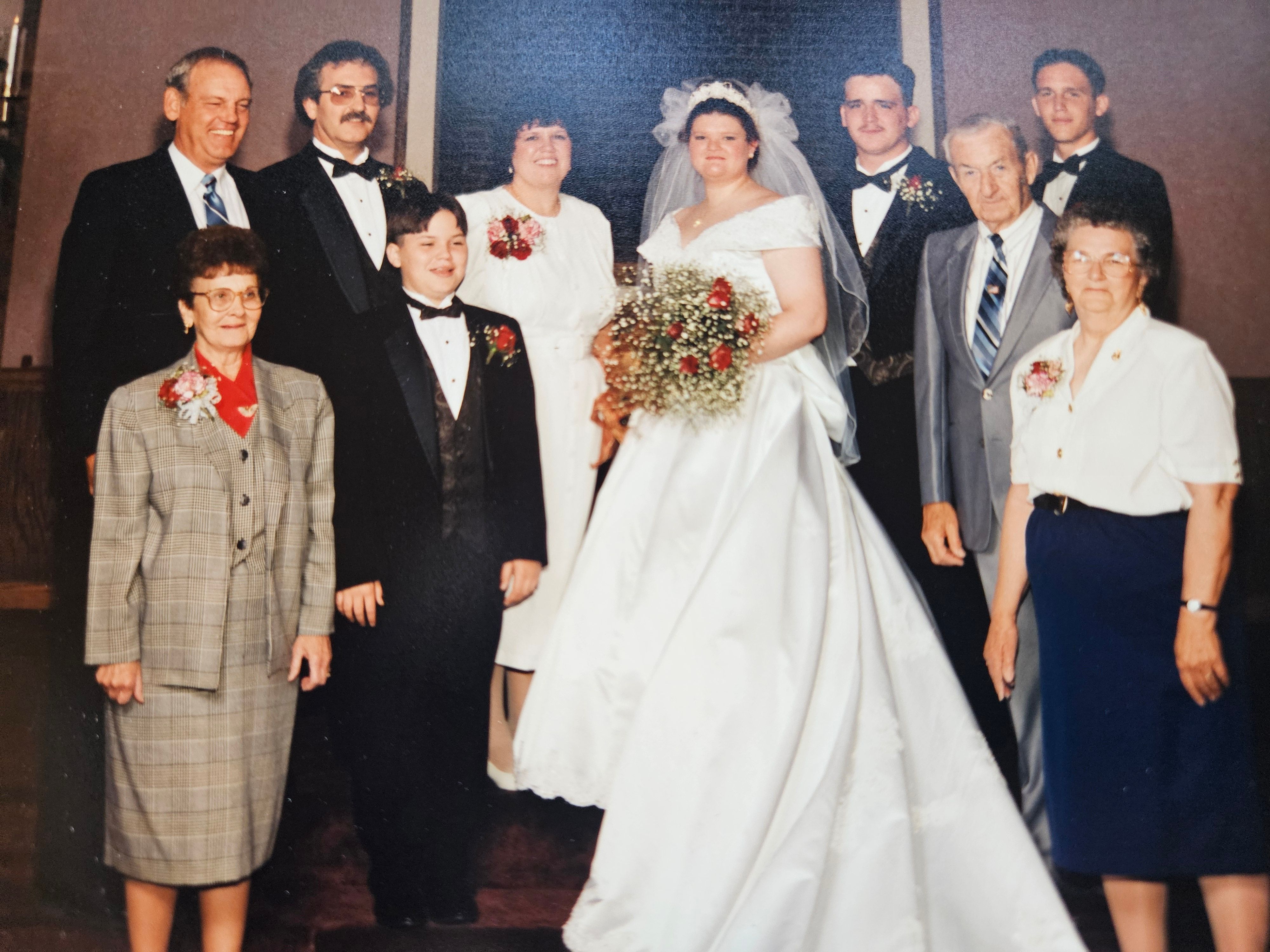 Memorial wall photo