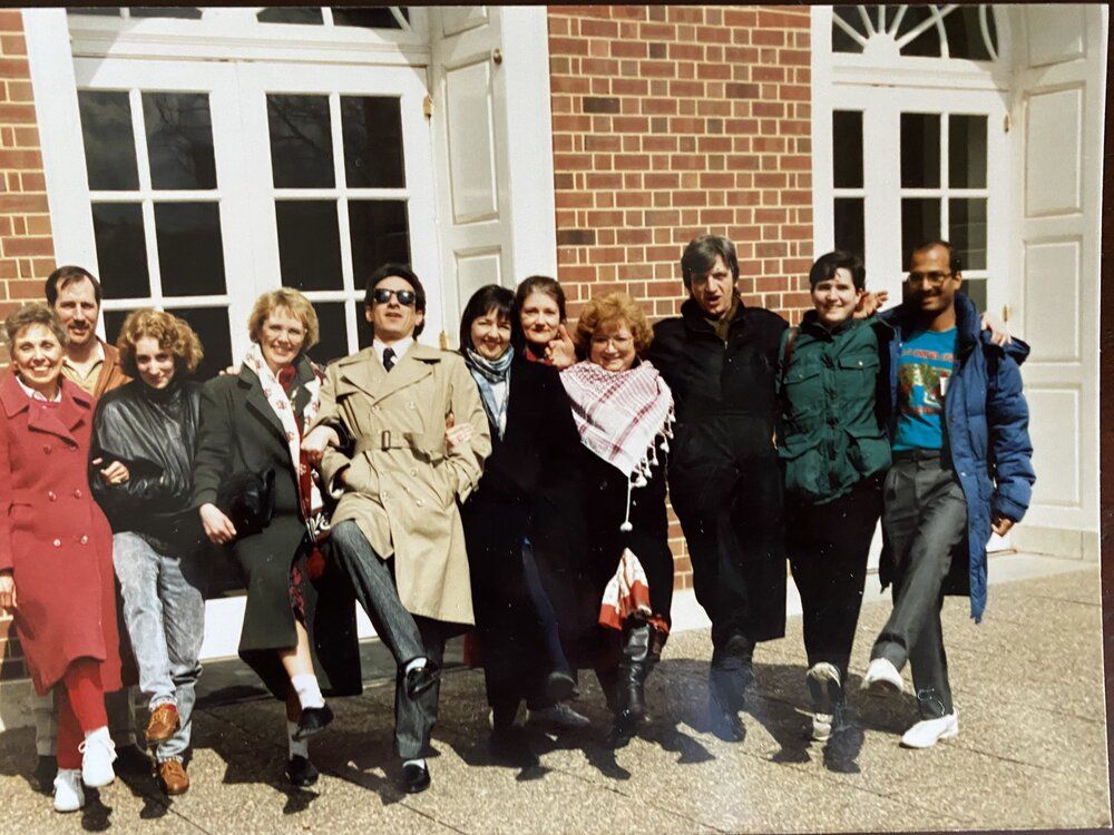 Memorial wall photo