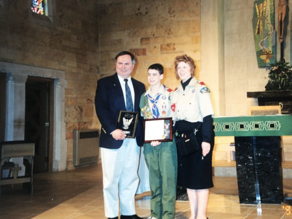Memorial wall photo