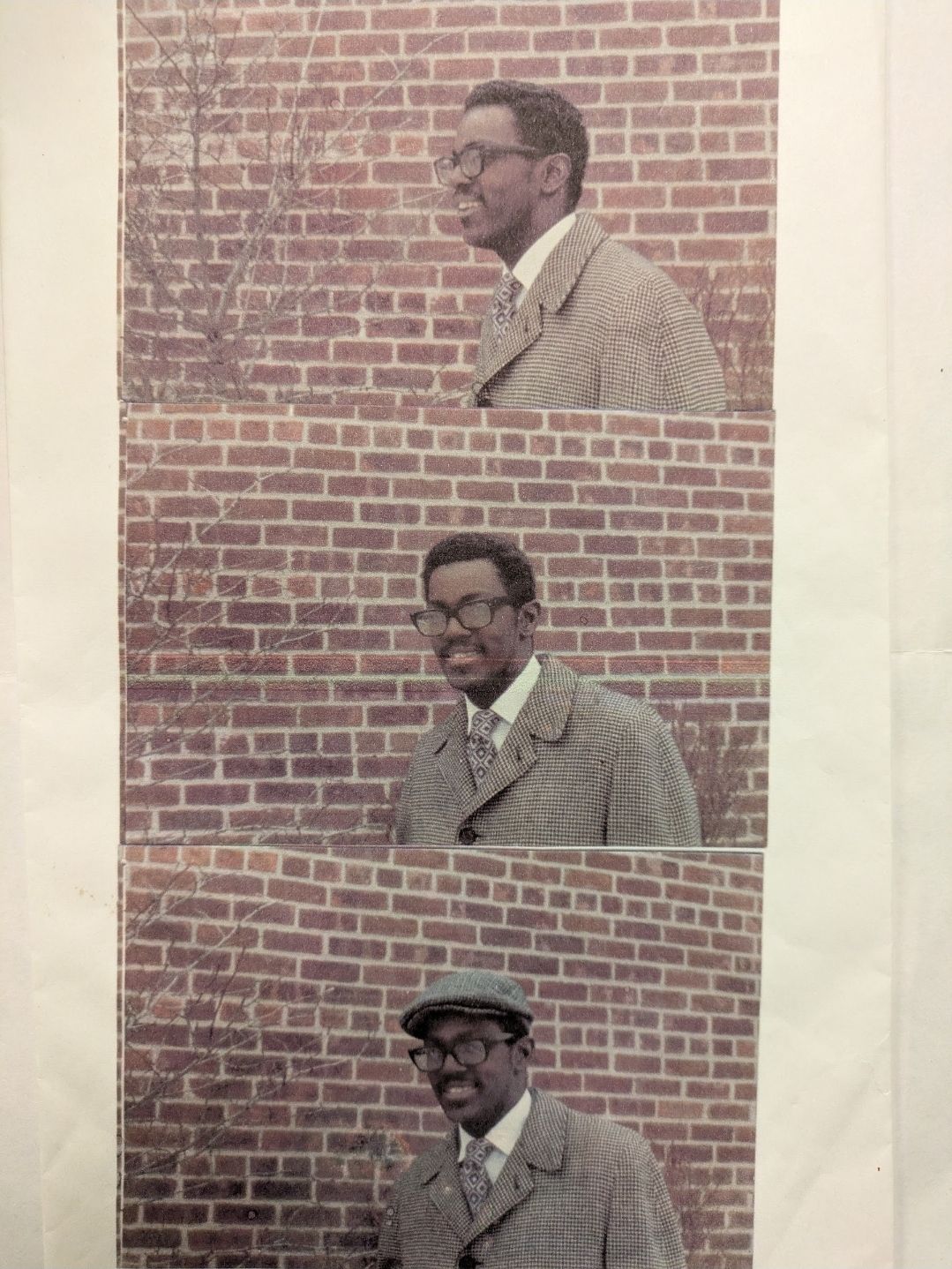 Memorial wall photo