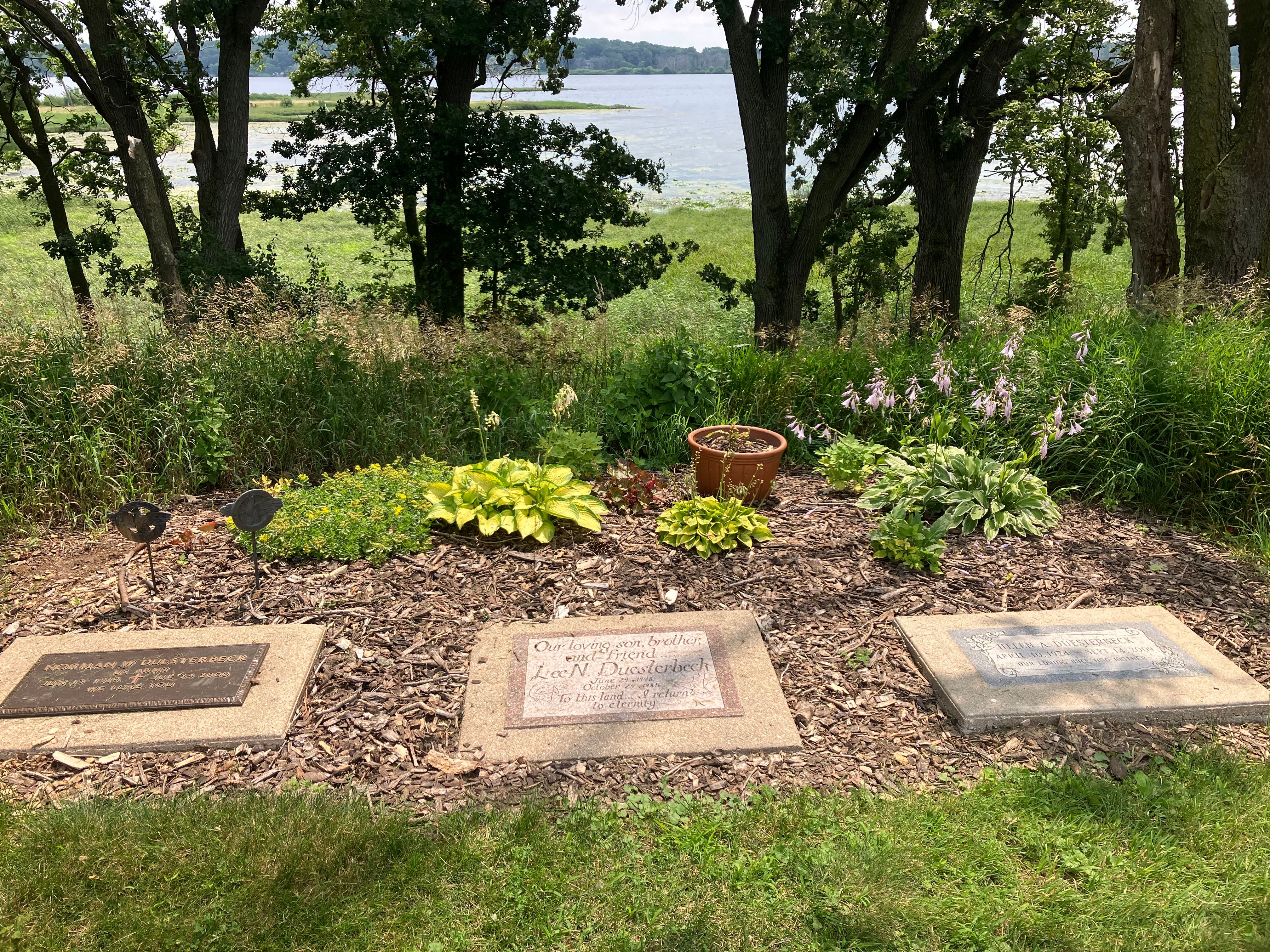 Memorial wall photo