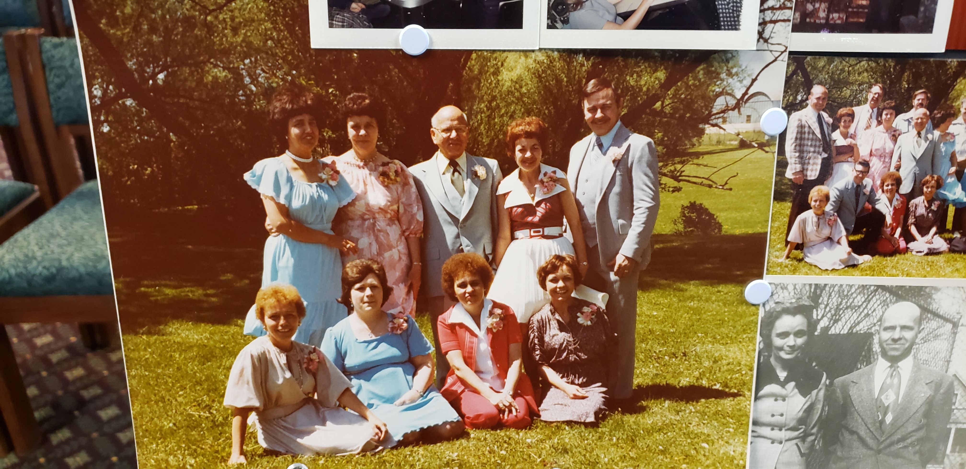 Memorial wall photo