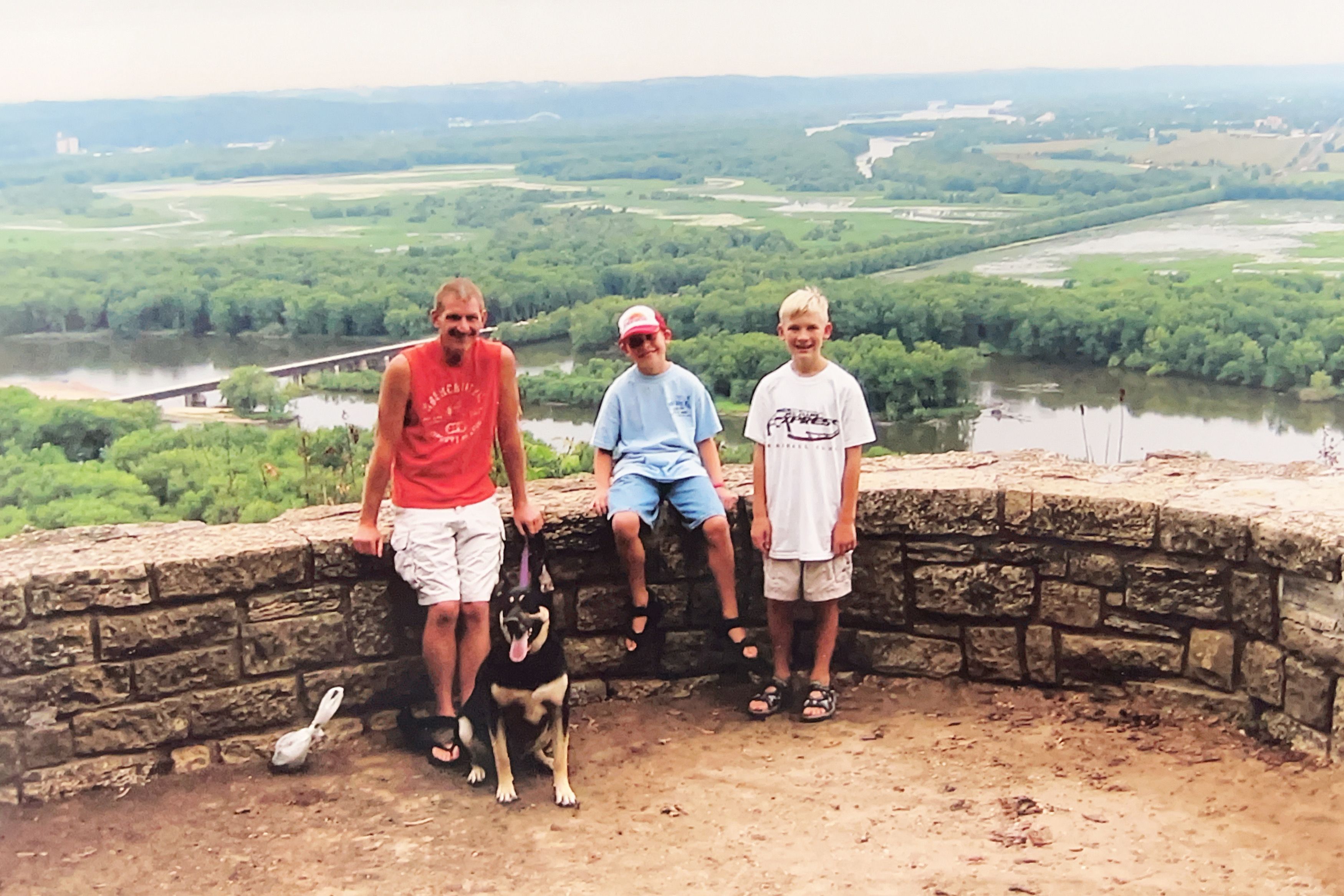 Memorial wall photo