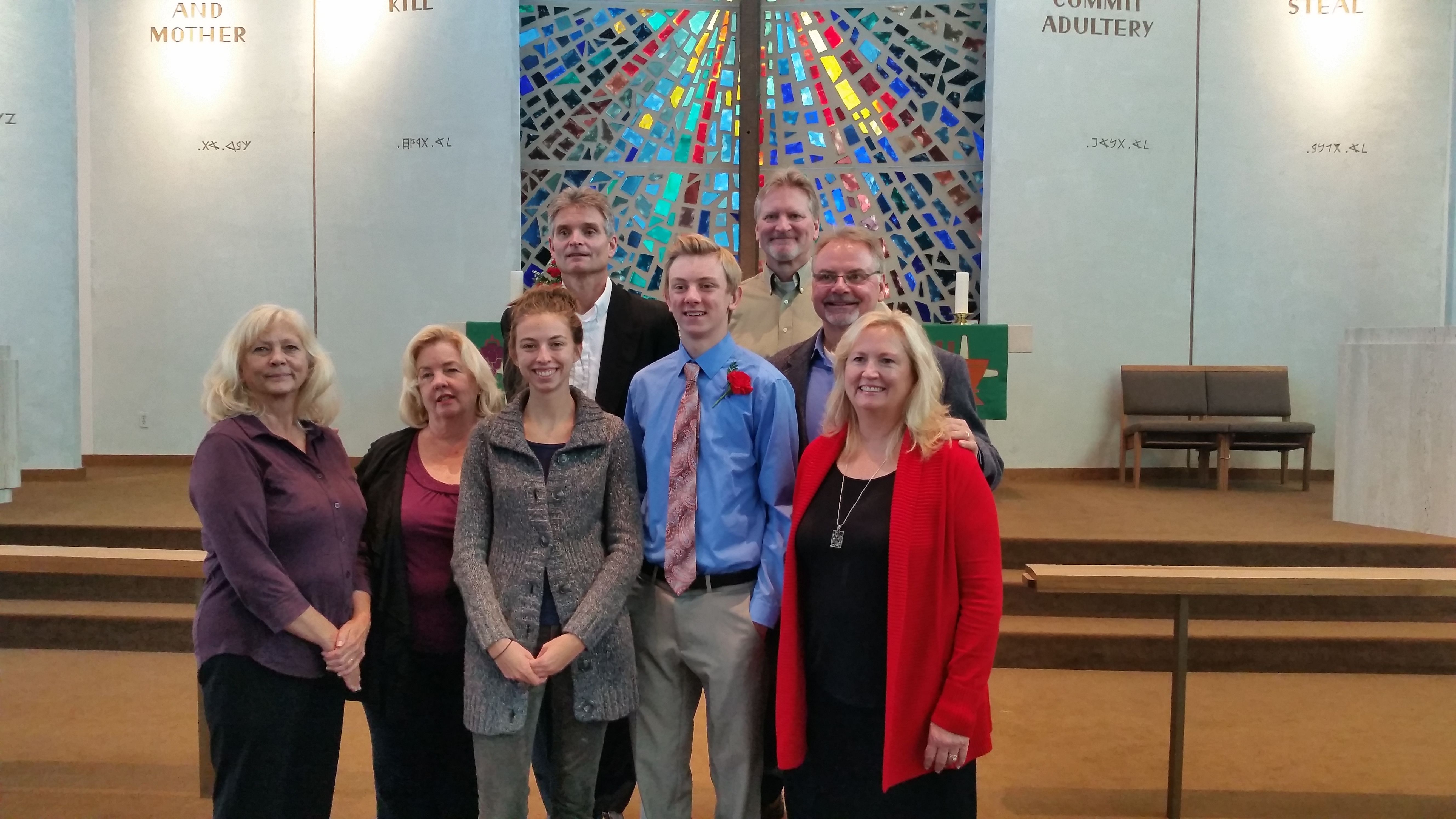 Memorial wall photo