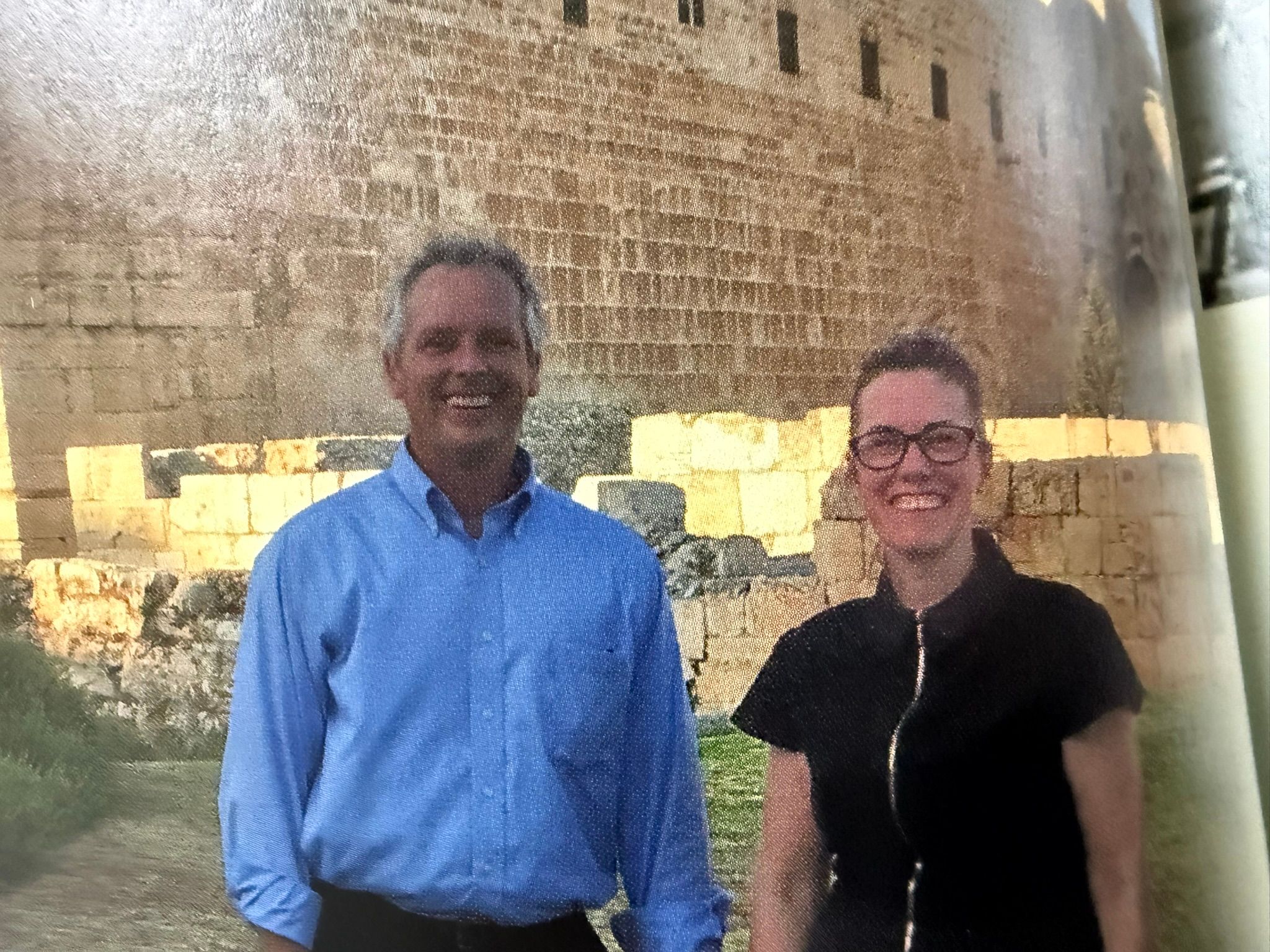 Memorial wall photo