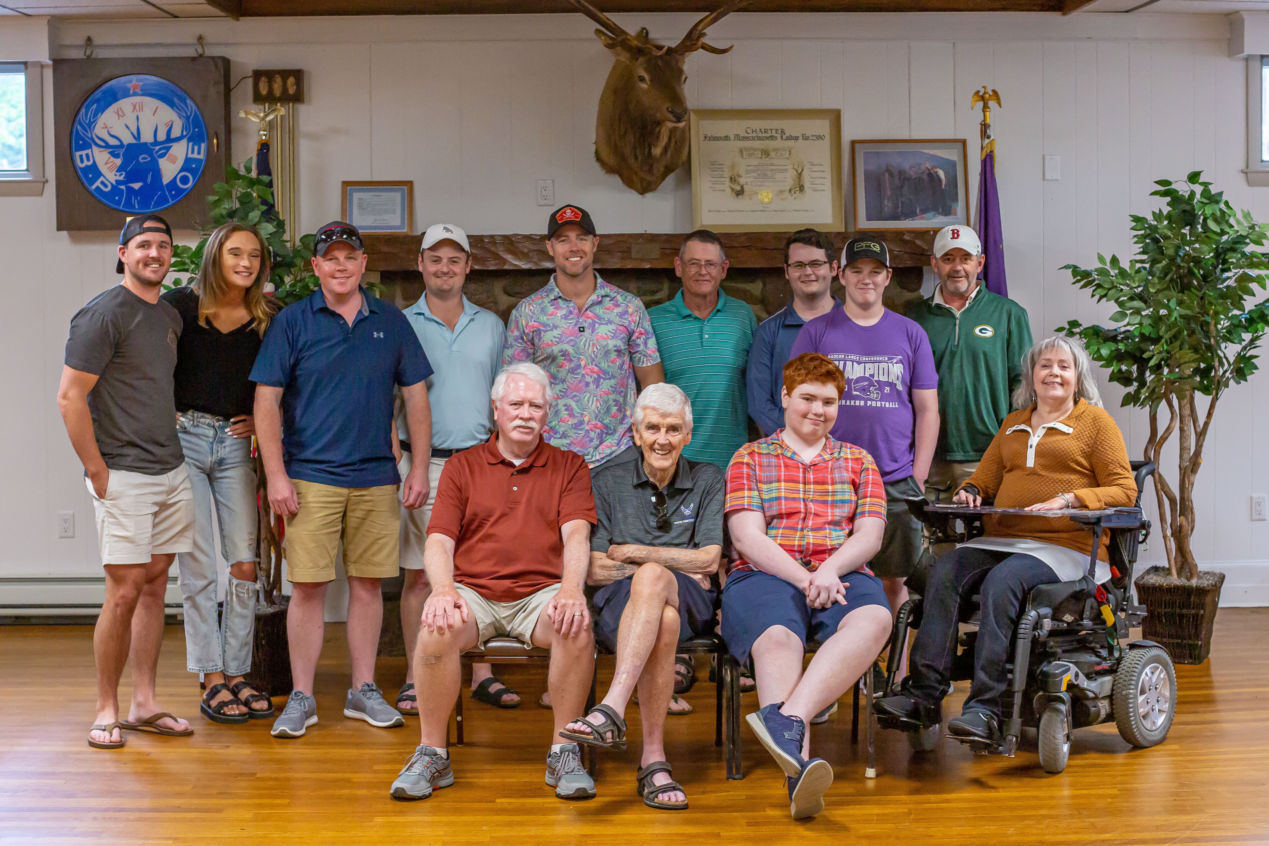 Memorial wall photo