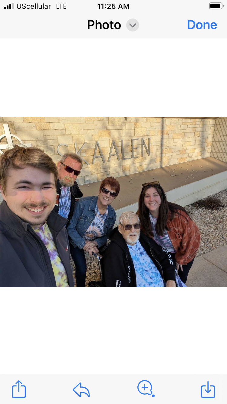 Memorial wall photo