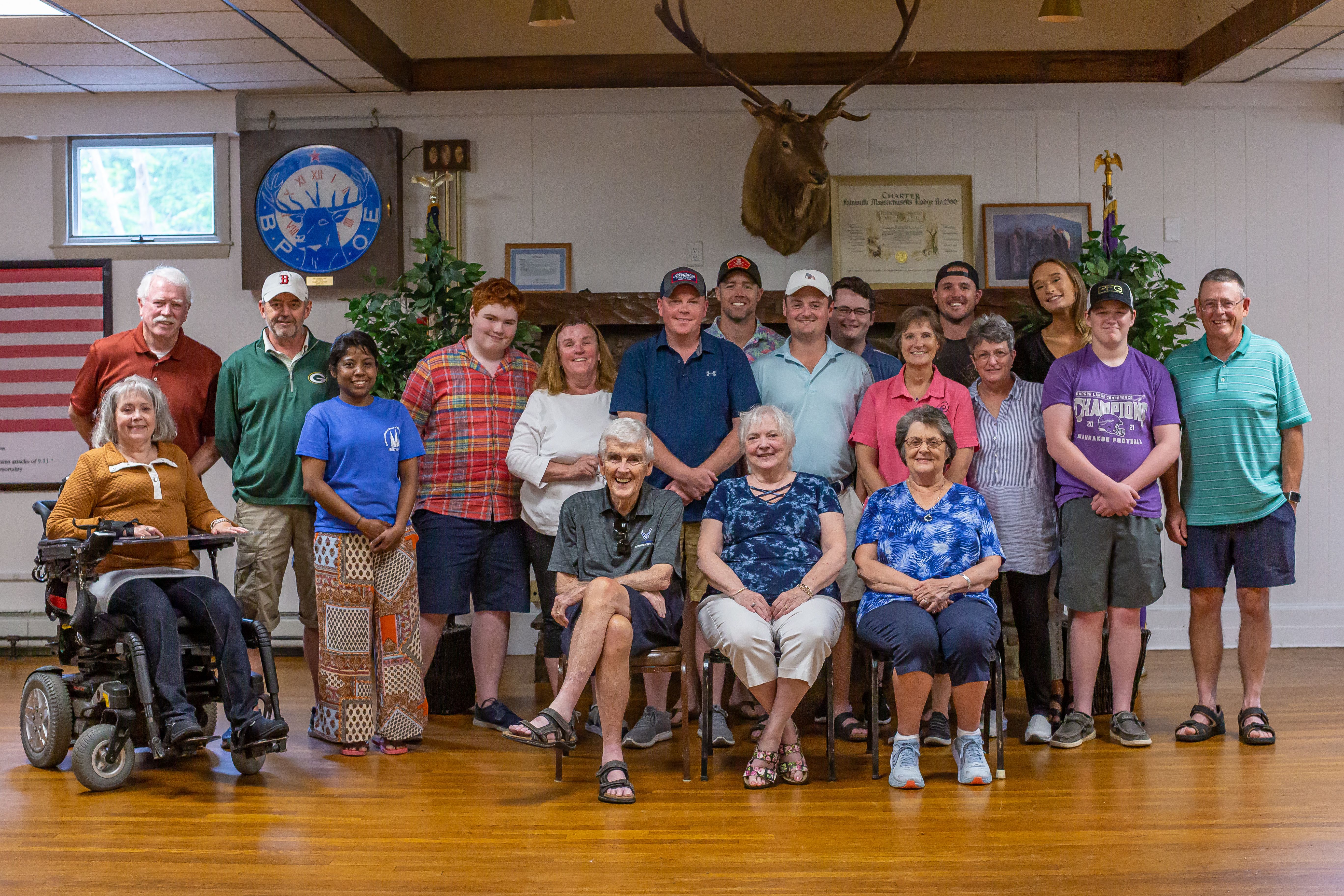 Memorial wall photo