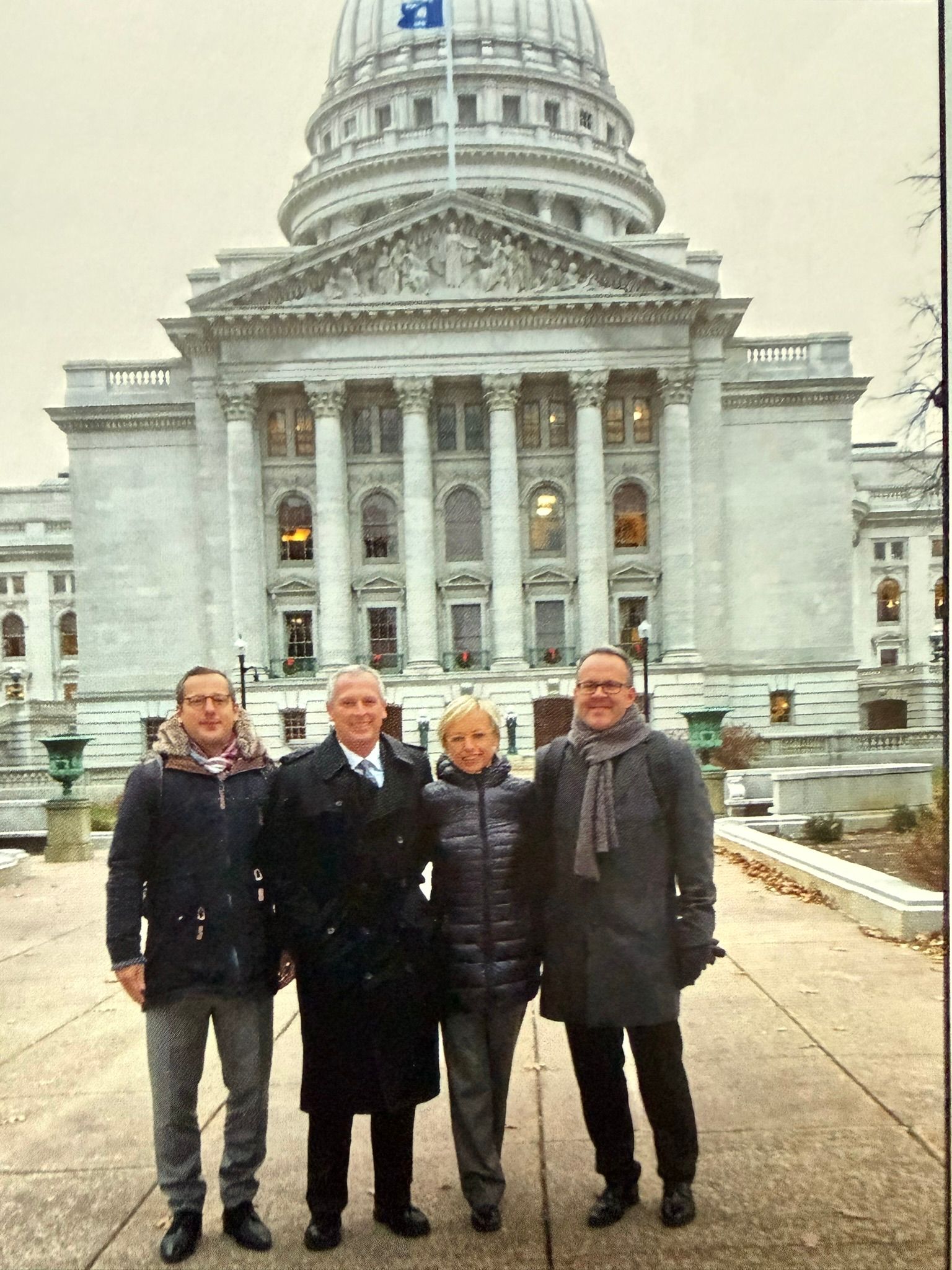 Memorial wall photo