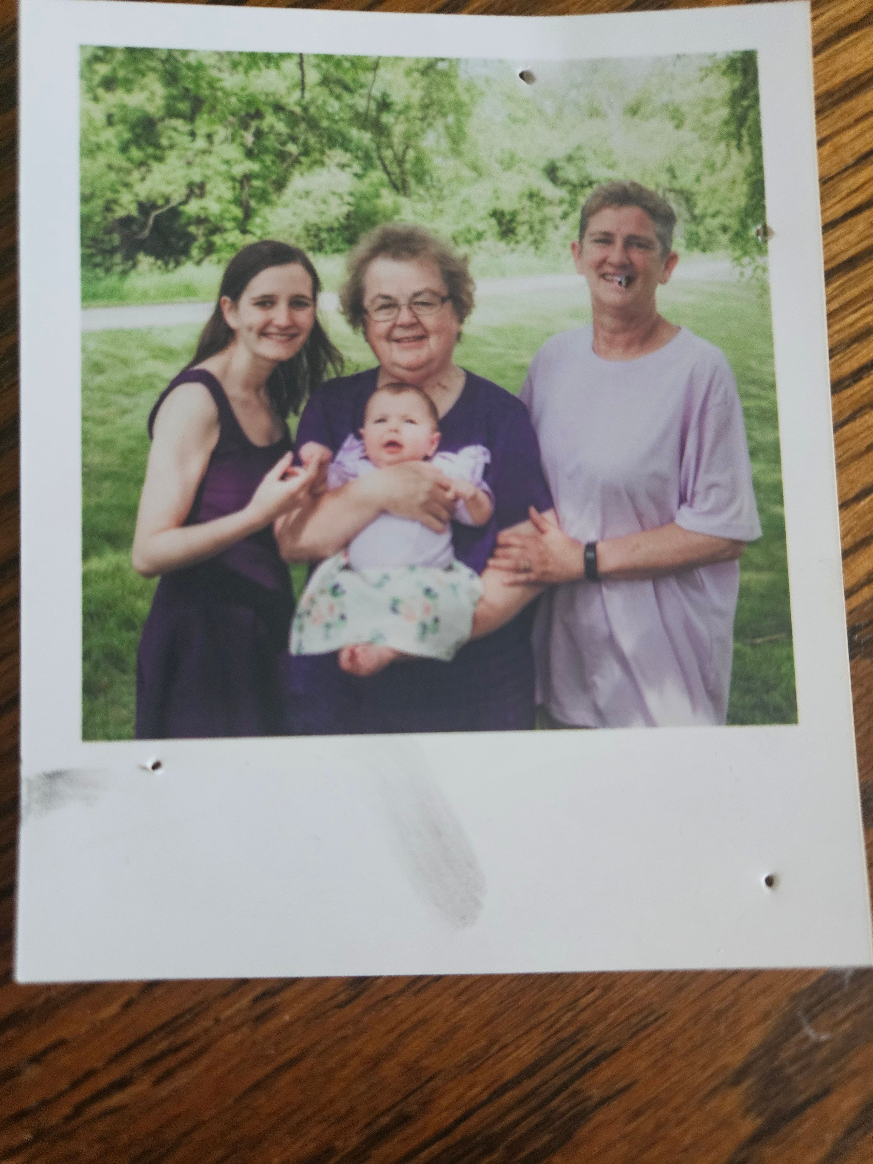 Memorial wall photo