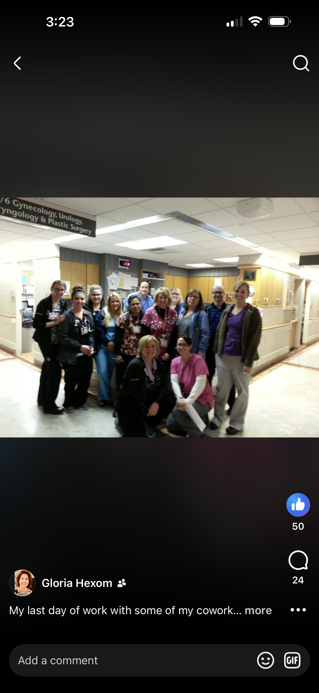 Memorial wall photo