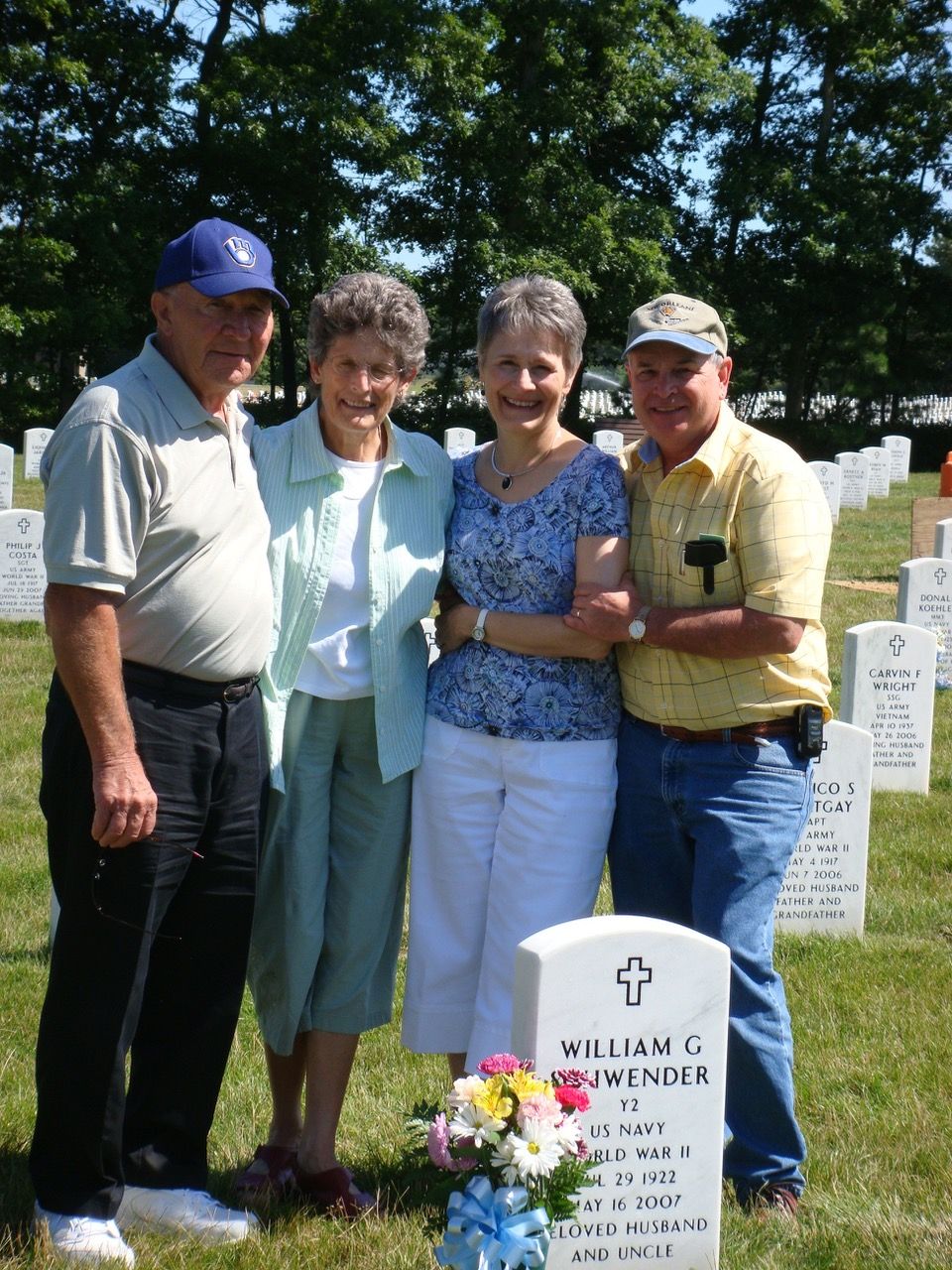 Memorial wall photo