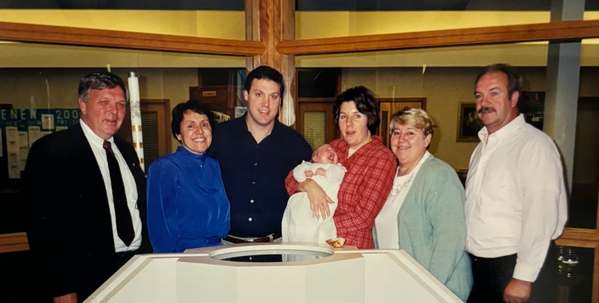 Memorial wall photo