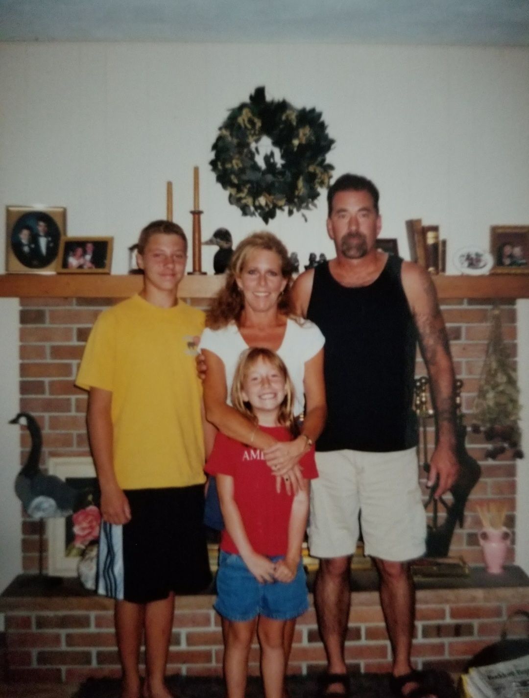 Memorial wall photo