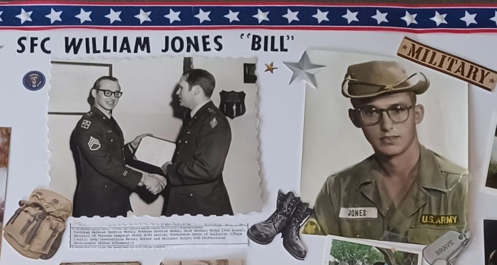 Memorial wall photo