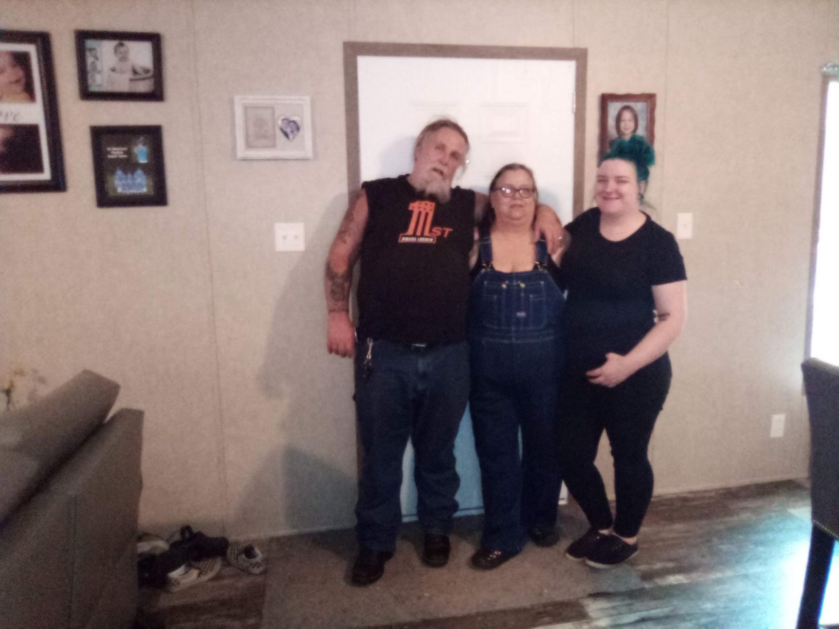 Memorial wall photo