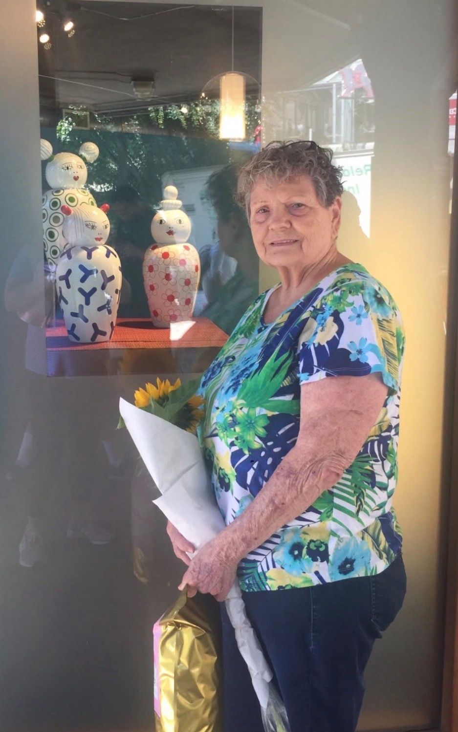 Memorial wall photo