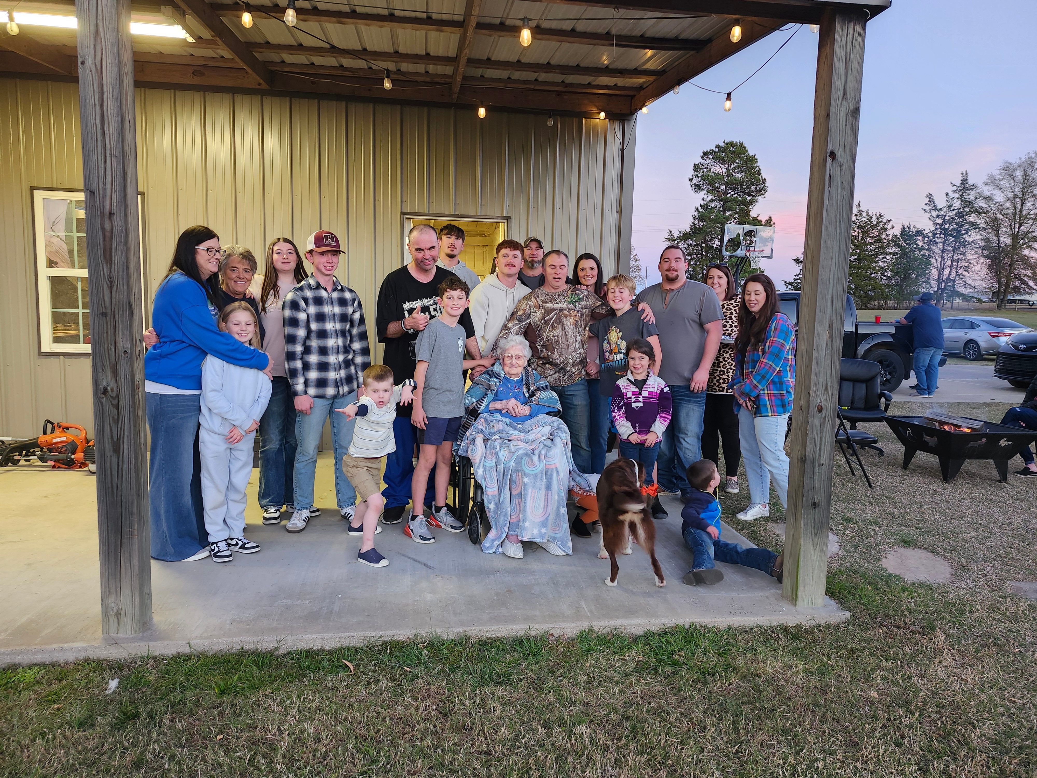 Memorial wall photo