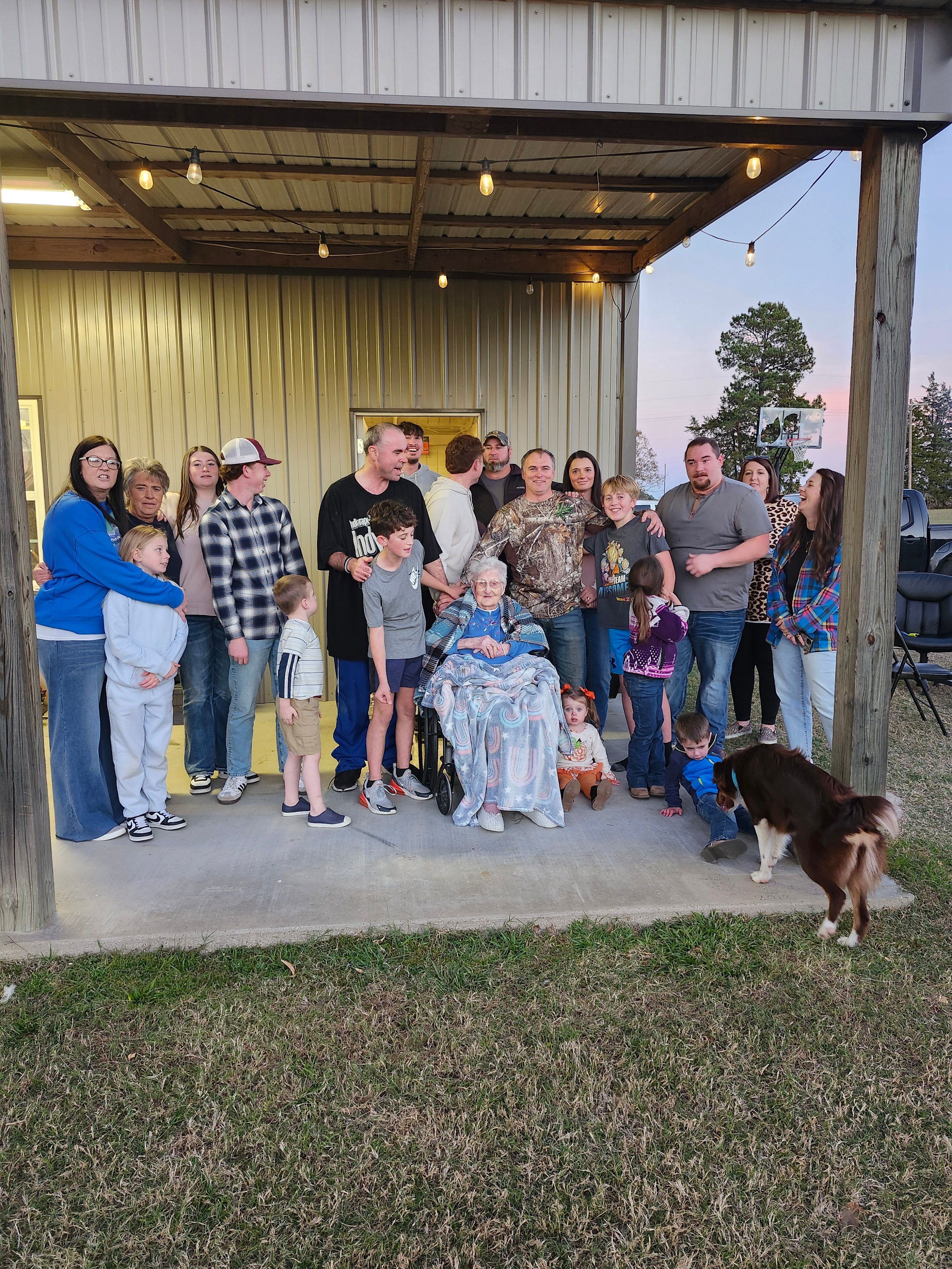 Memorial wall photo
