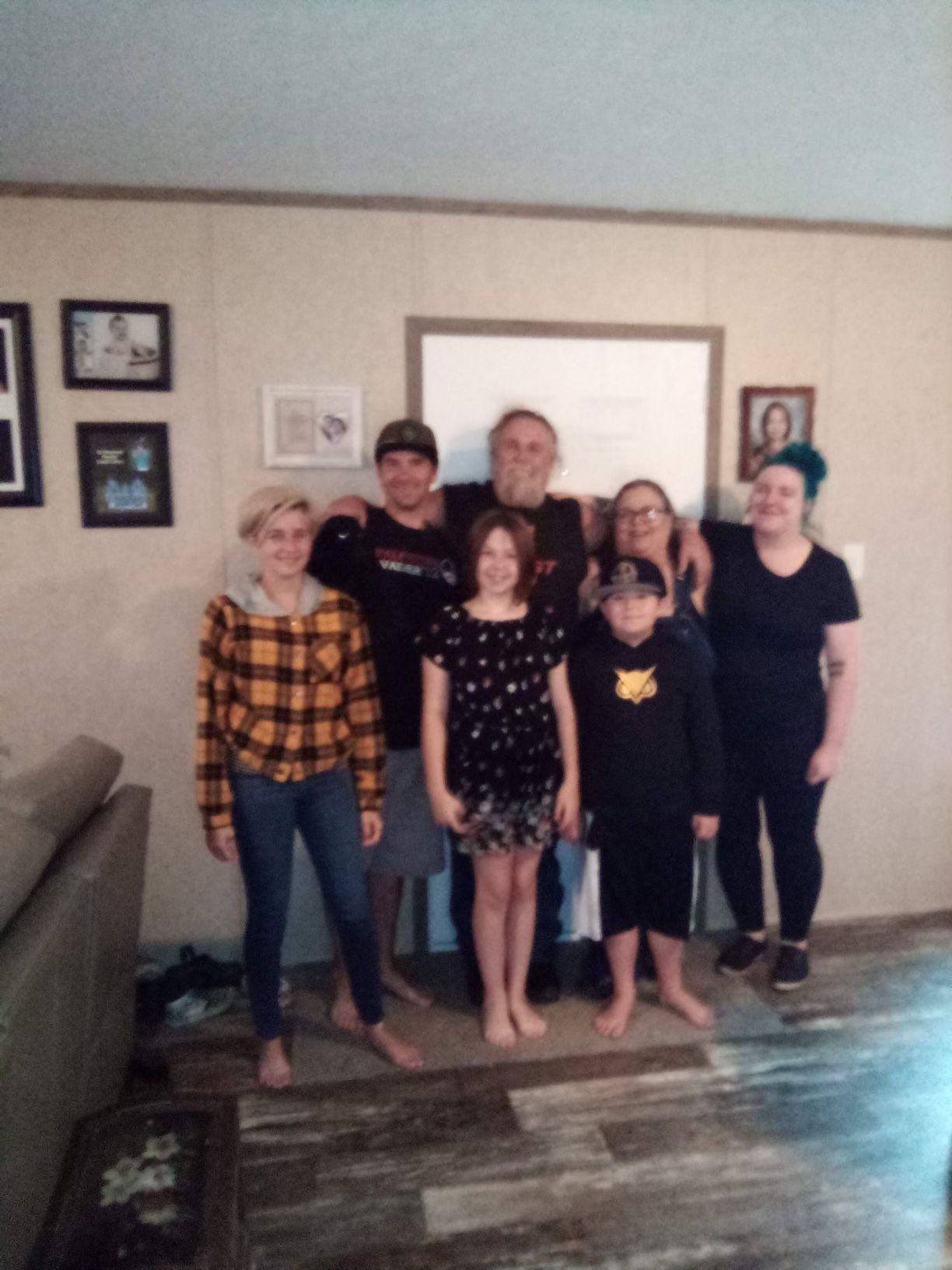 Memorial wall photo