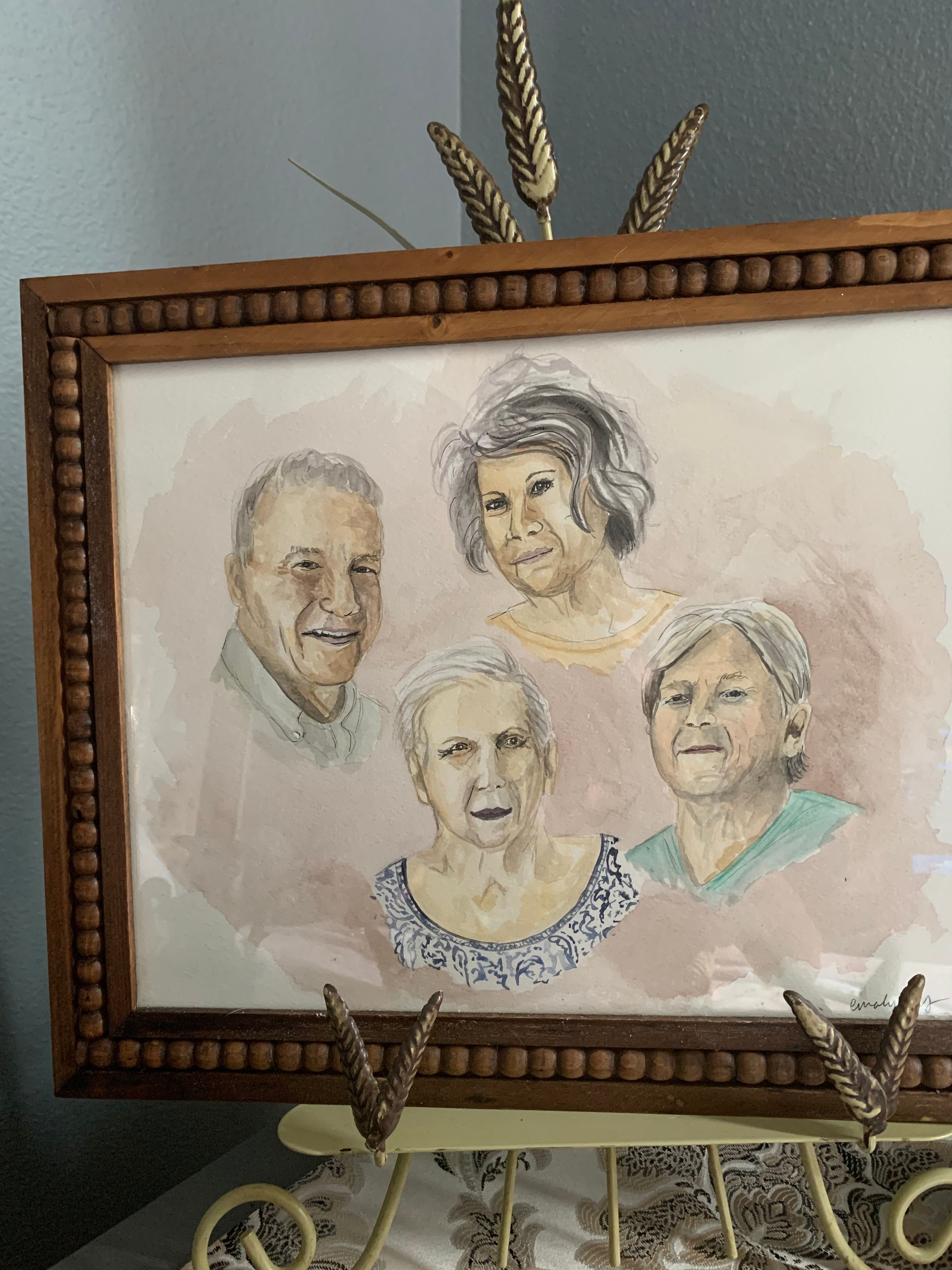 Memorial wall photo