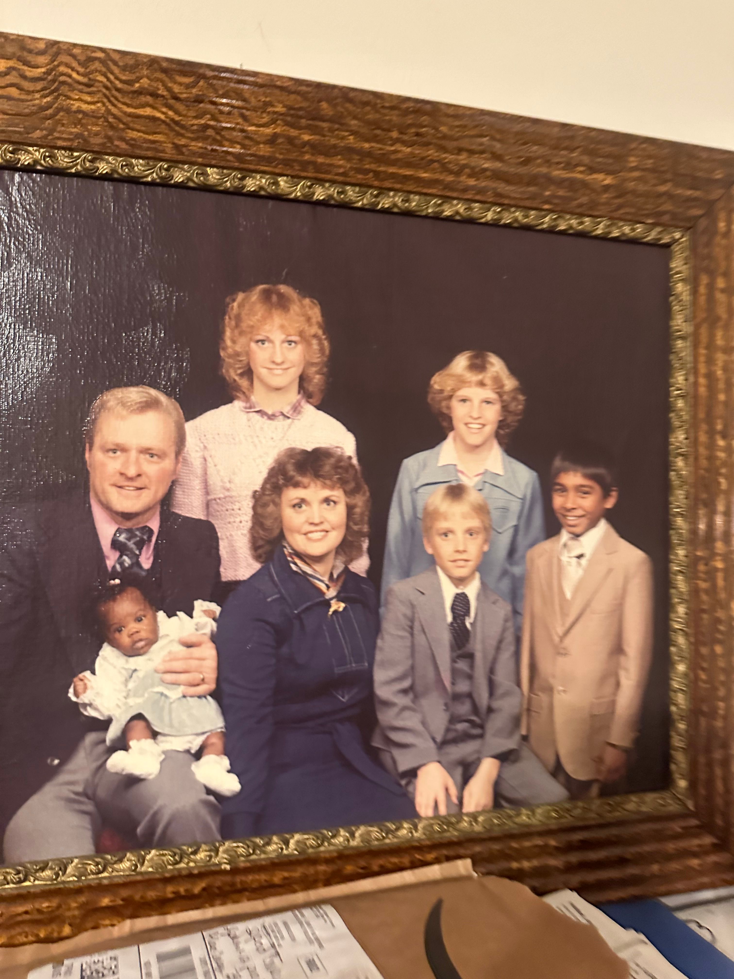 Memorial wall photo