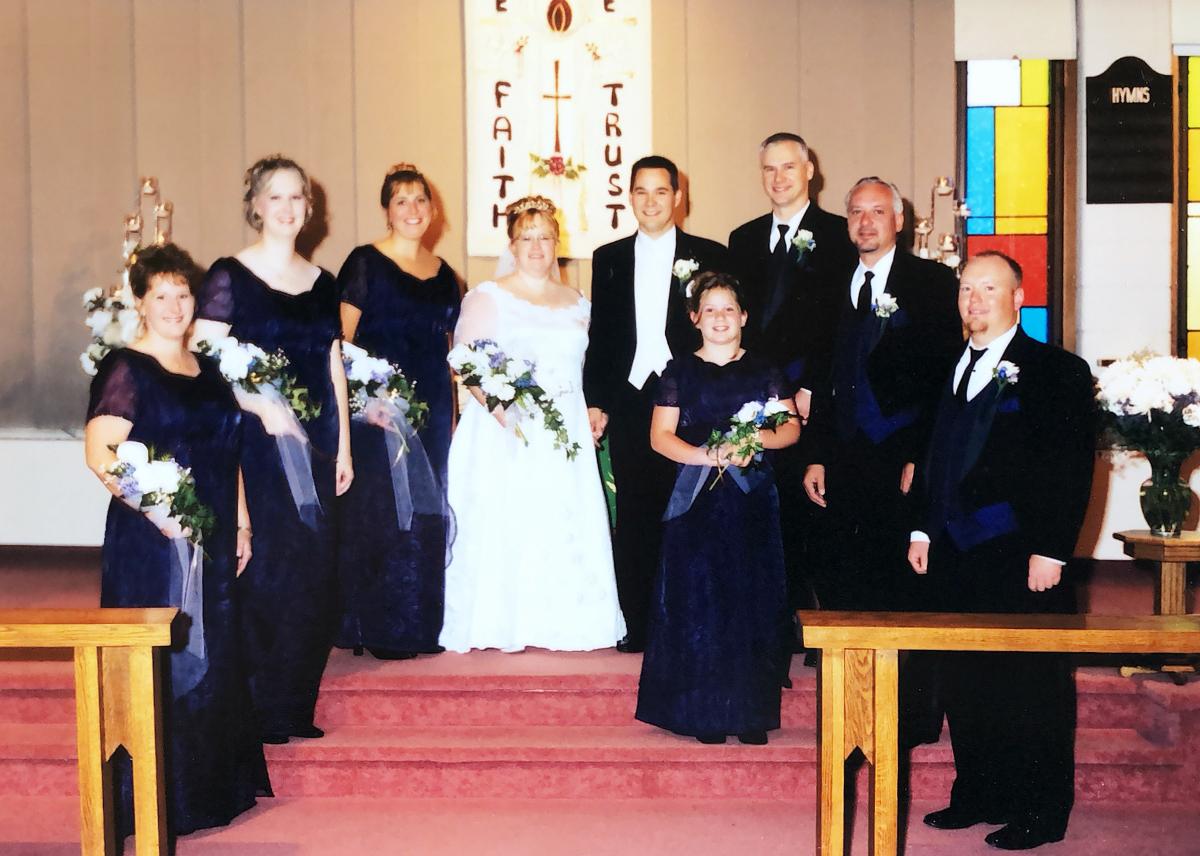 Memorial wall photo