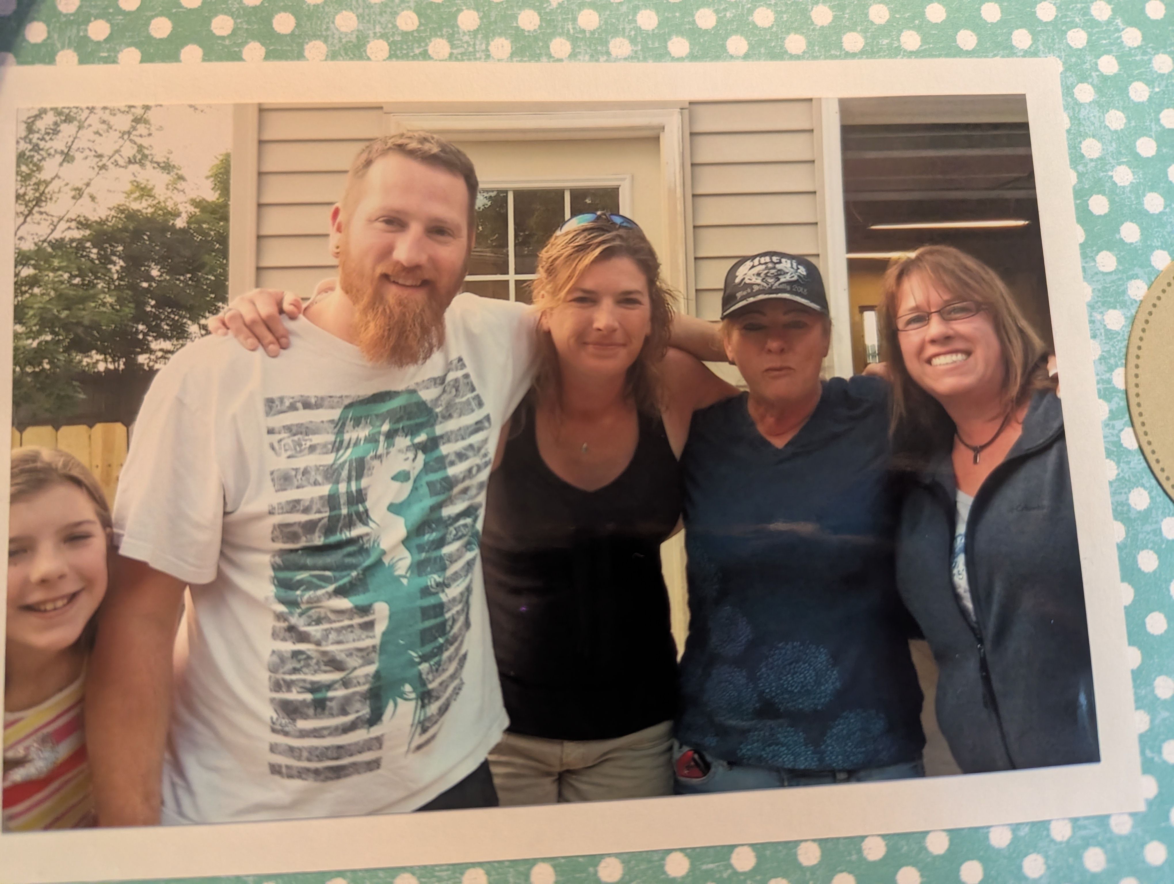 Memorial wall photo