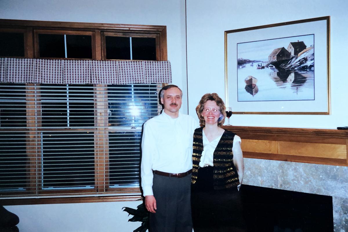 Memorial wall photo