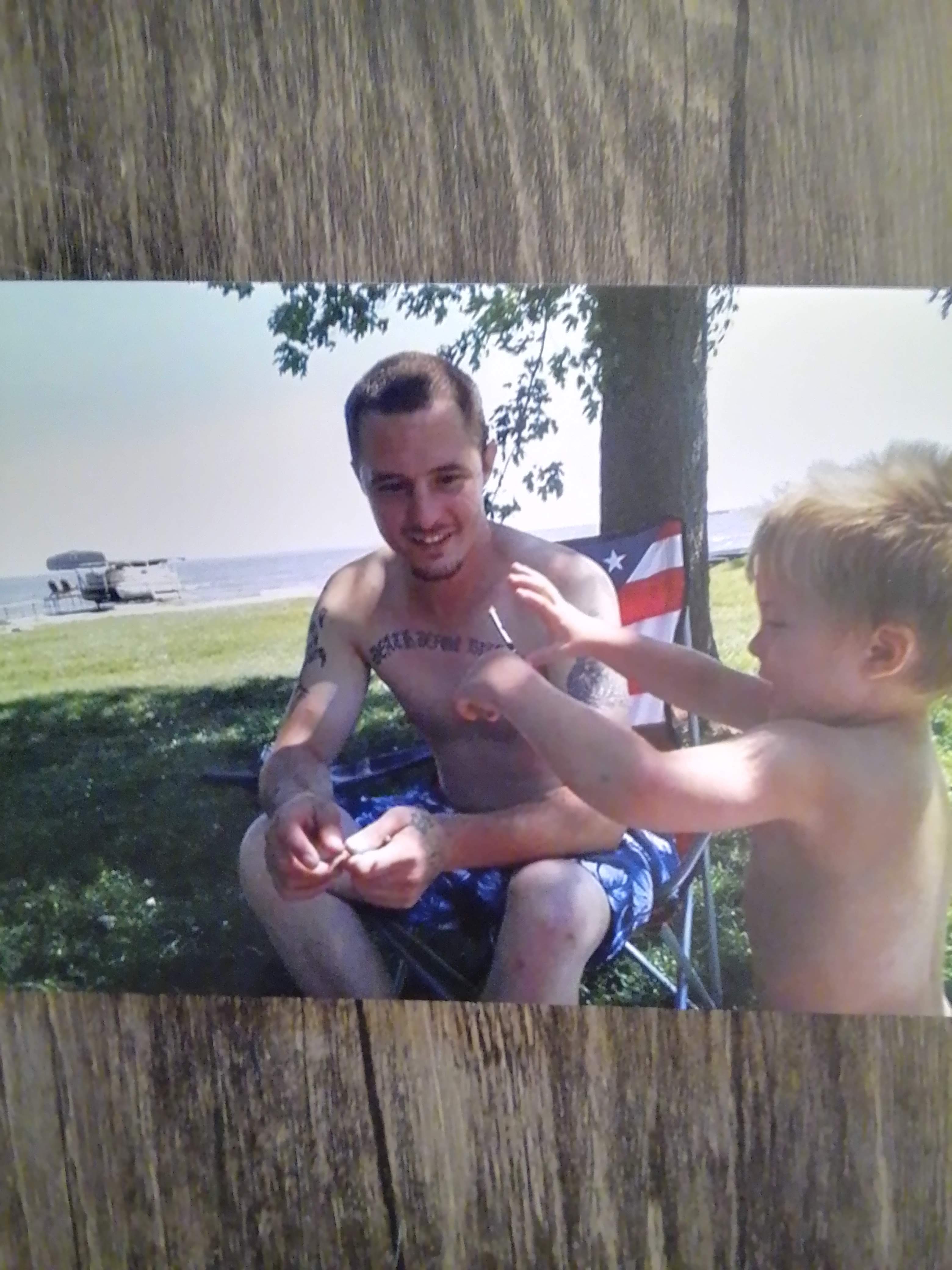 Memorial wall photo